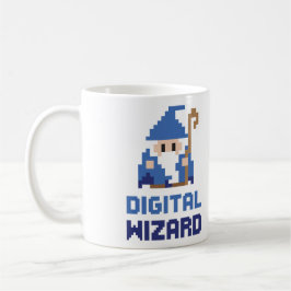 Digitale wizard koffiemok