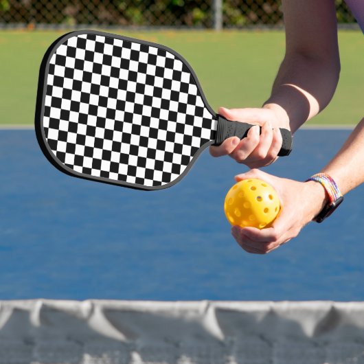 Digitale zwart-witgoedprinter pickleball paddle (Insitu)