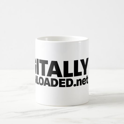 DigitallyDownloaded.net Coffee Mug (Centre)