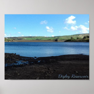 Digley Reservoir Foto Poster