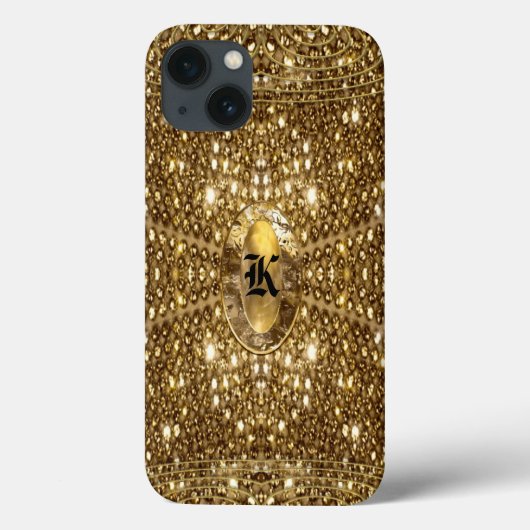 Digolgleem Monogram Tough Case-Mate iPhone Case (Achterkant)