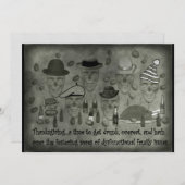 Diiner Dysfunctionele familie Kaart (Voorkant / Achterkant)