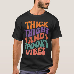 Dijen en Spooky Vibes - Funny Halloween T-shirt