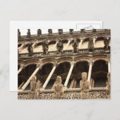 Dijon, Cathedraal fasçade Briefkaart (Voorkant / Achterkant)