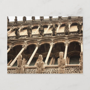 Dijon, Cathedraal fasçade Briefkaart