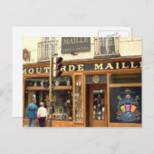 Dijon, mosterdwinkel briefkaart (Voorkant / Achterkant)