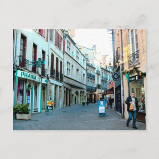 Dijon, oud winkelgebied briefkaart