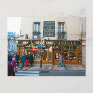 Dijon, oude mosterdwinkel briefkaart
