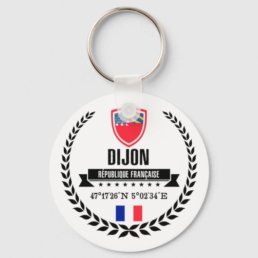 Dijon Sleutelhanger (Voorkant)