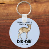 Dik-Dik To Love Sleutelhanger (Voorkant)