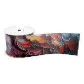 Dik gestructureerd verfpatroon lint (Spoel)