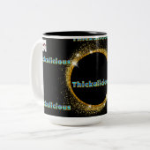 Dikachtig Tweekleurige Koffiemok (Voorkant links)