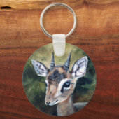 Dikdik Dwarf Antelope Sleutelhanger (Voorkant)