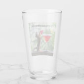 Dikeekhoornstaartglas Glas (Achterkant)