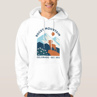 Dikhoornschaap Rocky Mountain Midden-eeuws Park Hoodie