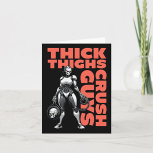 Dikke Dijen Crush Jongens Gewichtheffen Bodybuildi Kaart