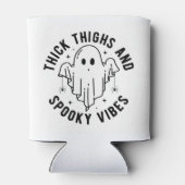 "Dikke dijen en griezelige vibes" Blikjeskoeler (Achterkant)