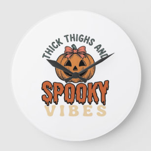 Dikke Dijen En Griezelige Vibes Pompoen Halloween  Grote Klok
