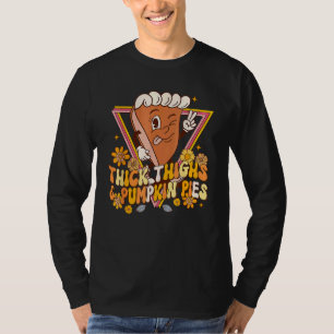 Dikke Dijen En Pompoentaarten Herfstseizoen Danks T-shirt
