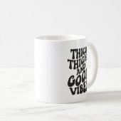 Dikke Dijen Goede Vibes, Lichaamspositiviteit, Gym Koffiemok (Voorkant rechts)