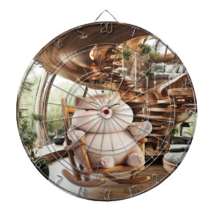 Dikke en bruisende koffietijd dartbord