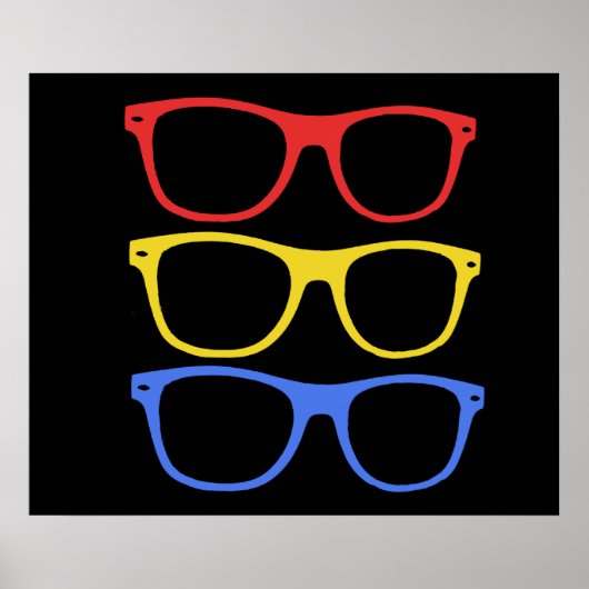 dikke glazen poster (Voorkant)