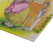 dikke hippo golf snijplank (Hoek)