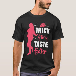 Dikke meisjes smaken beter mollig vrouwen positivi t-shirt
