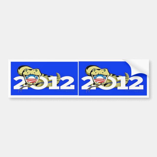 Dikke overwinning 2012 bumpersticker (Voorkant)