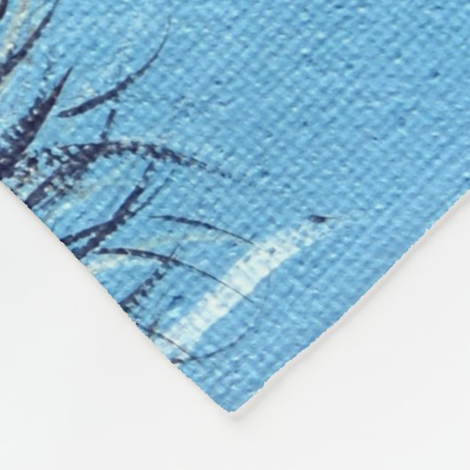 Dikke pompoen fleece deken (Hoek)