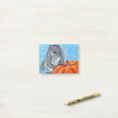 Dikke pompoen post-it® notes (Op bureau)