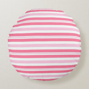 Dikke Roze Strepen Rond Kussen