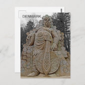 Dikke Viking Denemarken Ansichtkaart! Briefkaart (Voorkant / Achterkant)