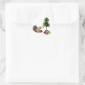 Dikkerstboom Ronde Sticker (Tas)