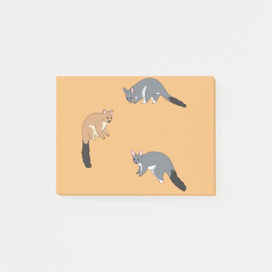 Dikstaartpossums Post-it® Notes (Voorkant)