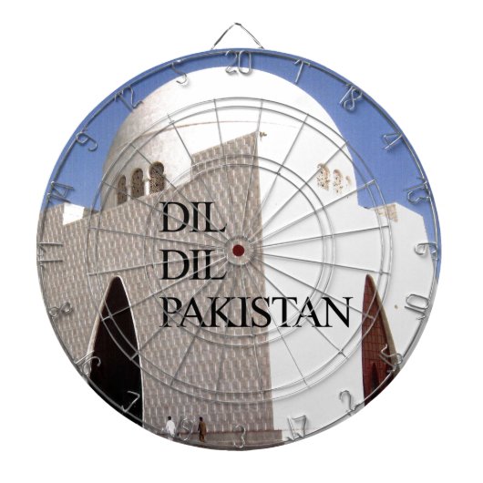 Dil Dil Pakistan Hakuna Matata Dartbord (Voorkant)