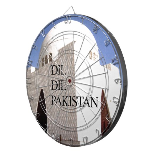 Dil Dil Pakistan Hakuna Matata Dartbord (Voorkant Rechts)