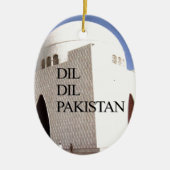 Dil Dil Pakistan Hakuna Matata Keramisch Ornament (Voorkant)