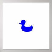 Dilbert blue-duck - authentiek poster (Voorkant)