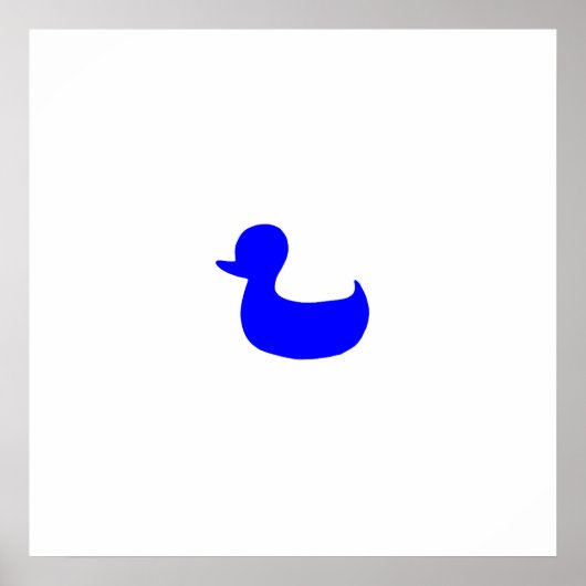 Dilbert blue-duck - authentiek poster (Voorkant)