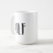 DILF Funny Café Mug avec citation, Drôle Mug Cadea (Devant gauche)