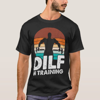 DILF in training grappige Vintage T-shirt