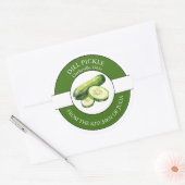 Dill Cucumber Pickle Label (Envelop)