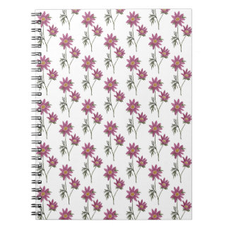 Dill Daisy Carnet Motif blanc