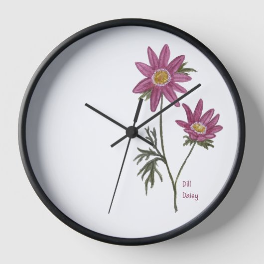 Dill Daisy Clock (Voorkant)