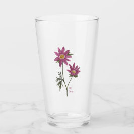 Dill Daisy Glass Tumbler