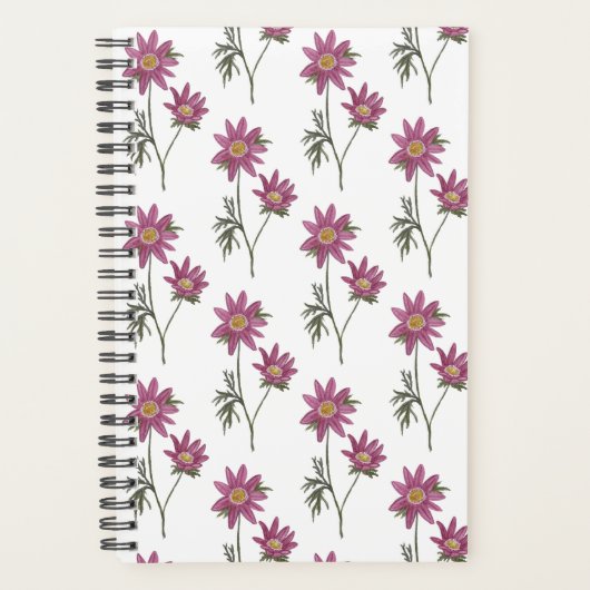 Dill Daisy Planner - Motif blanc (Devant)