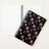Dill Daisy Planner - Motif noir (Devant avec enveloppe)
