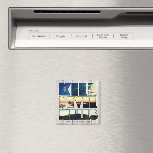 Dill Devil Hills - Buitenbanken NC Magneet (Insitu (Vaatwasser))