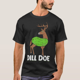 Dill Doe Funny Adult Humor Funny Natuur Herten Red T-shirt
